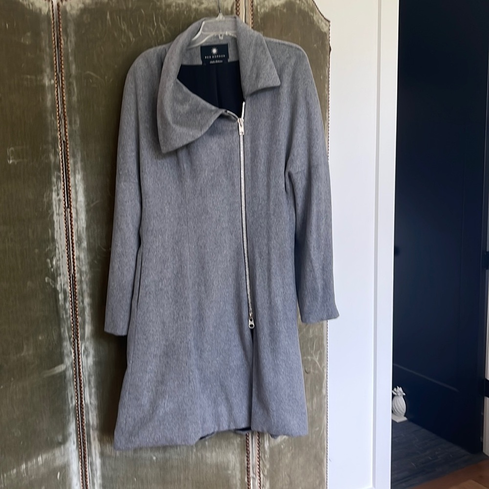 Cashmere wool blend coat by Wes Gordon